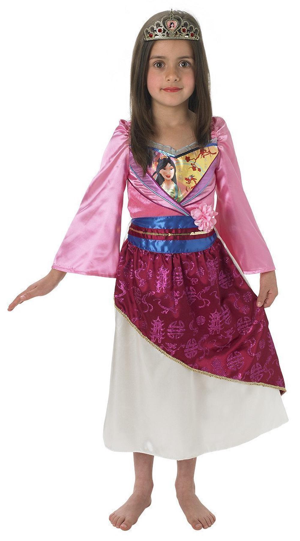 Mulan Shimmer Deluxe Child Costume, 0883028921775