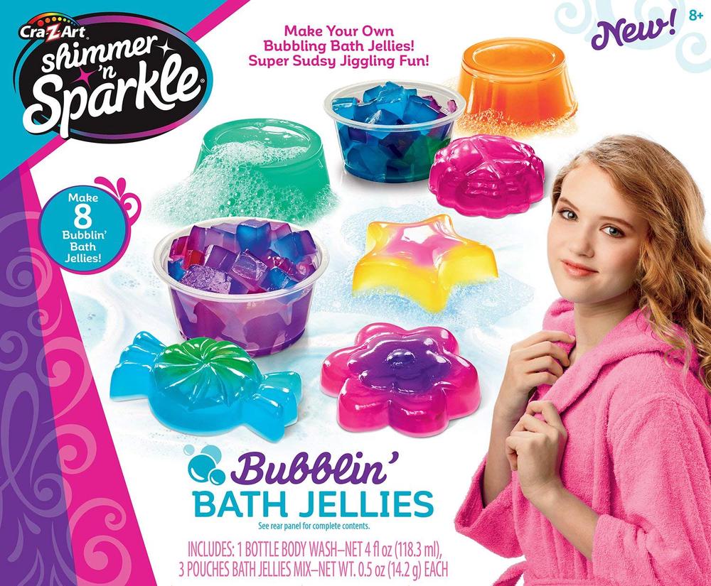 CraZArt Shimmer And Sparkle Scented Bubblin Bath Jellies Buy online