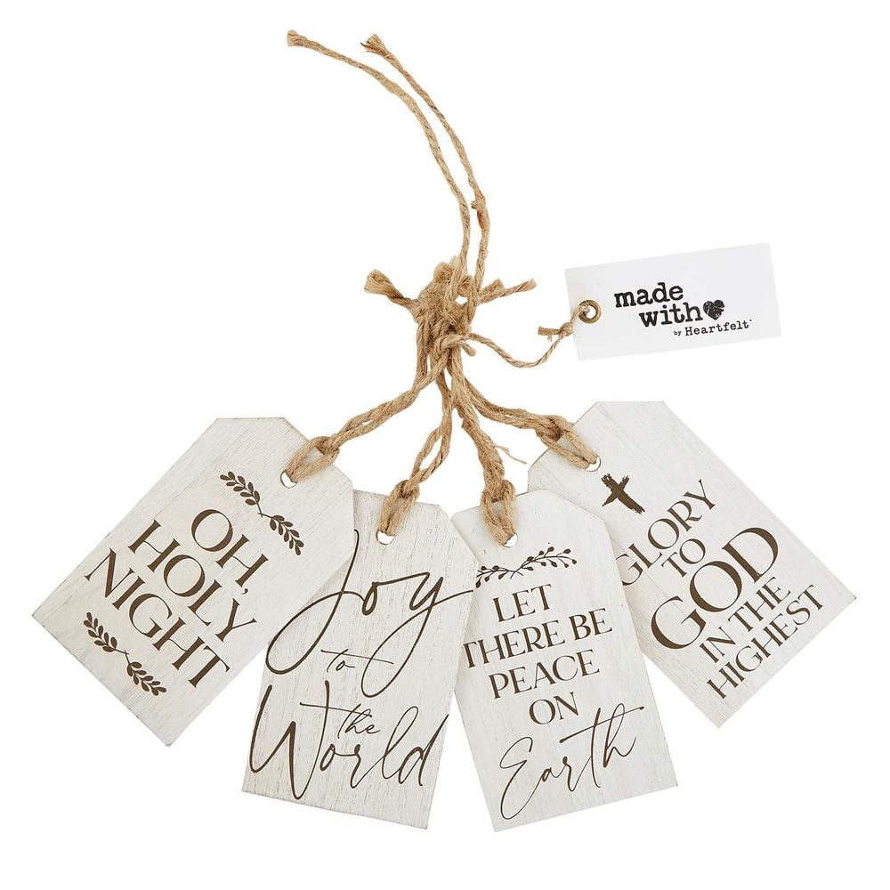 Potter's House Assorted Wooden Gift Tags (Natural Wood), 4-Pack by Potter's House - ISBN: 0886083887413