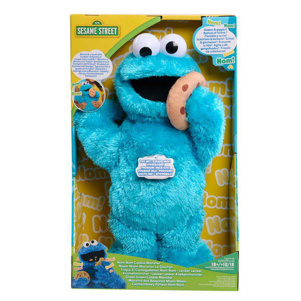 Sesame Street Animated Nom Nom Cookie Monster, 0886144578441
