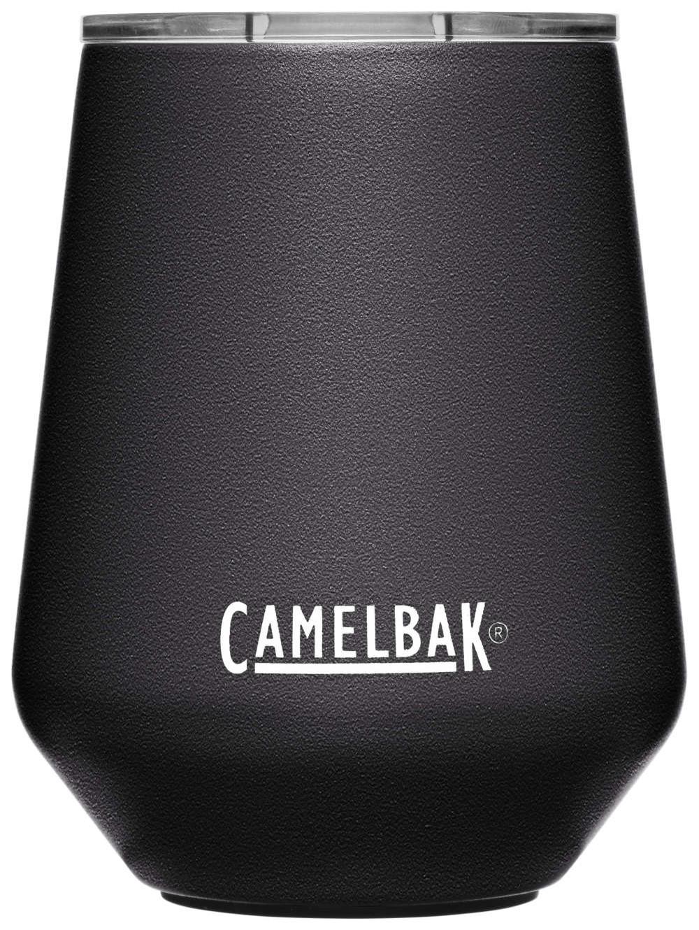 Stainless Steel Insulated Wine Tumbler (Black), 0886798027586