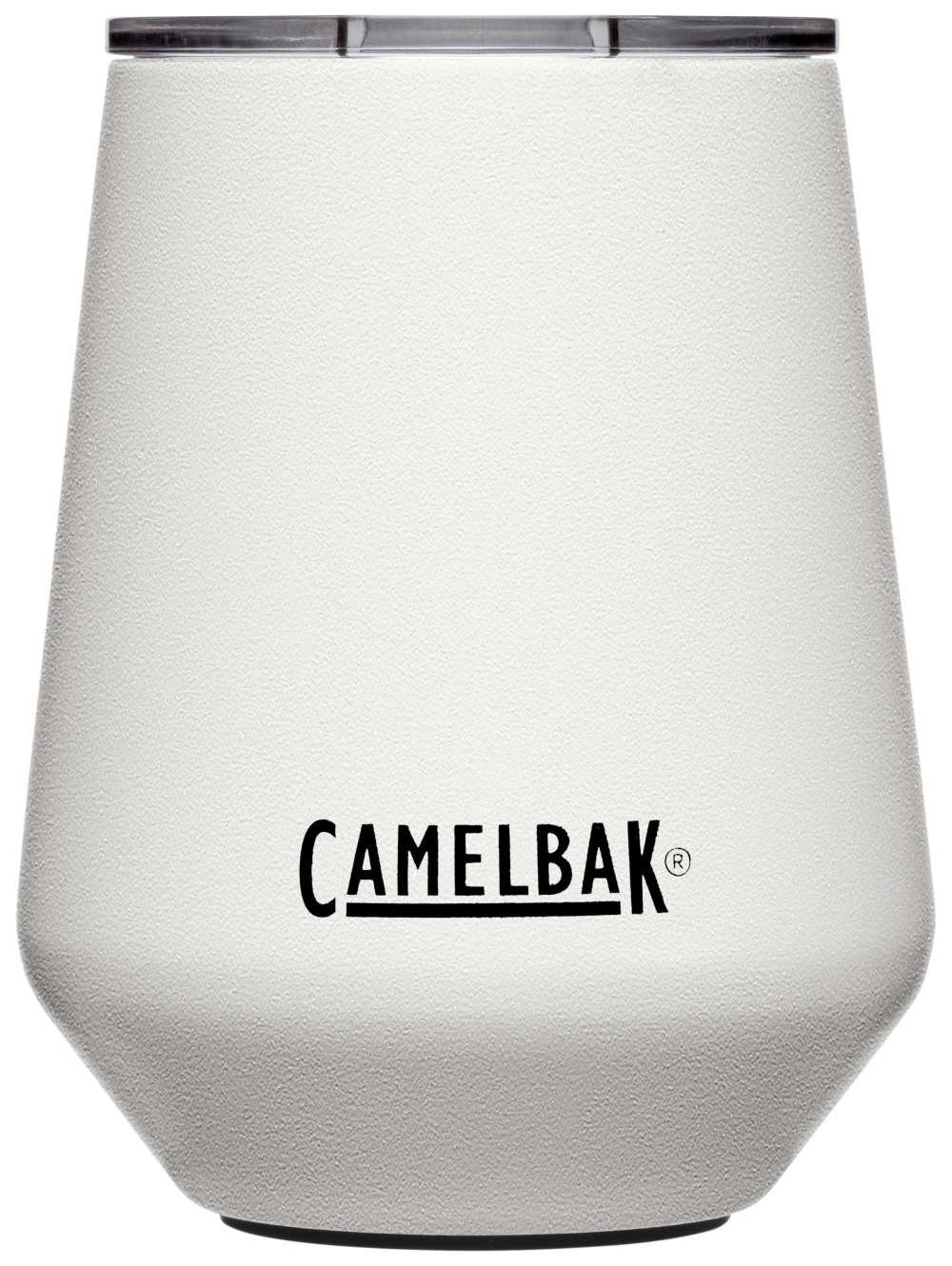 Stainless Steel Insulated Wine Tumbler (White), 0886798027593