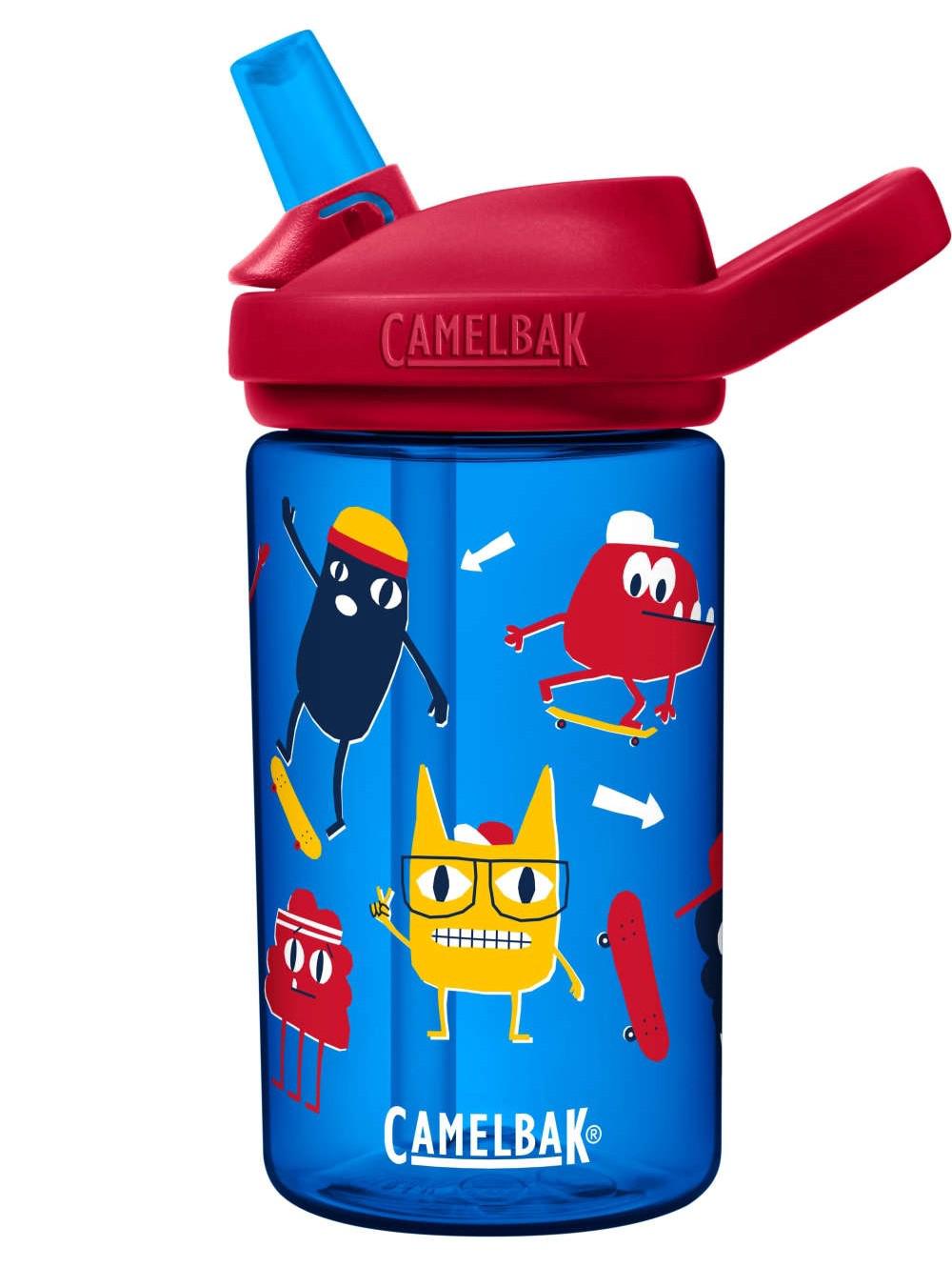 CamelBak Eddy+ Kids Water Bottle (Skate Monster) - 400mL, 0886798030647
