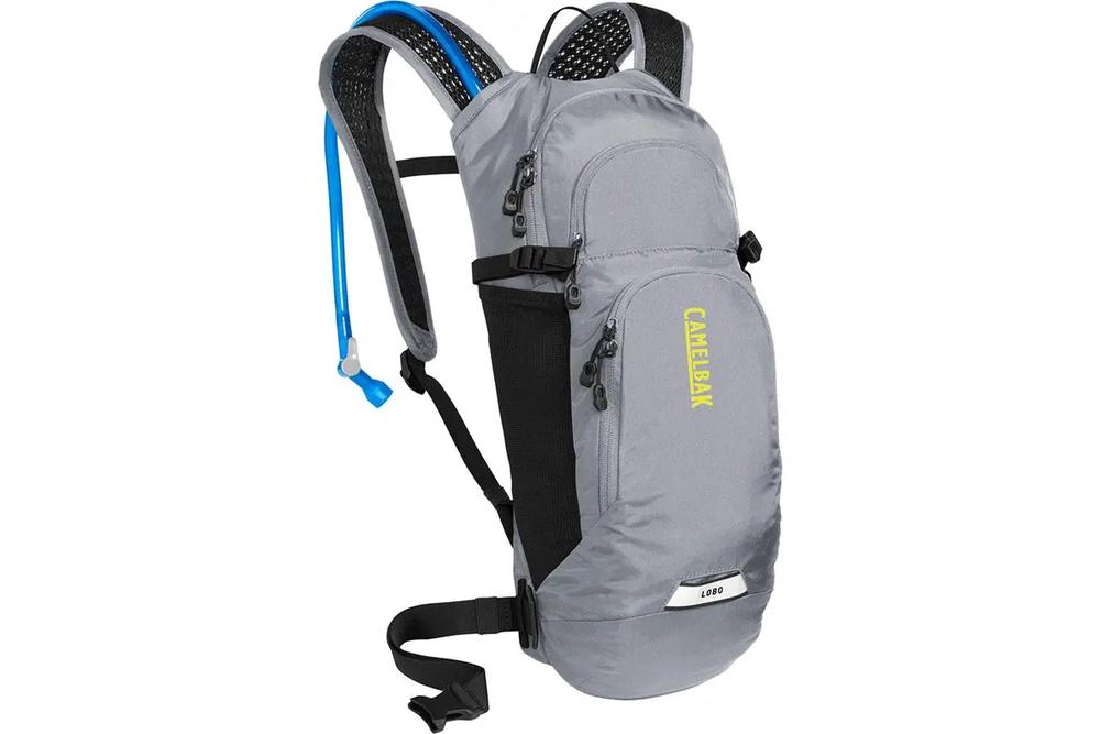 Lobo 9 Hydration Pack with Crux Reservoir (Gunmetal/Lime) - 2L, 0886798041582