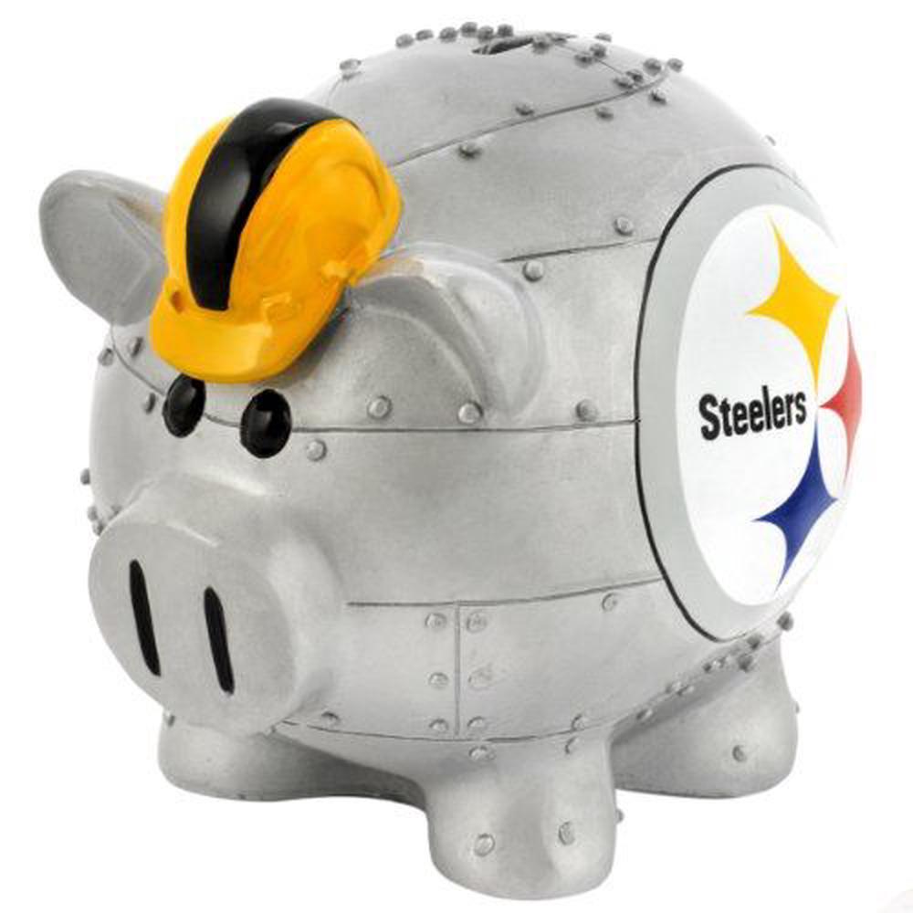 Forever Collectibles NFL Large Piggy Bank, Pittsburgh Steelers Buy online at The Nile