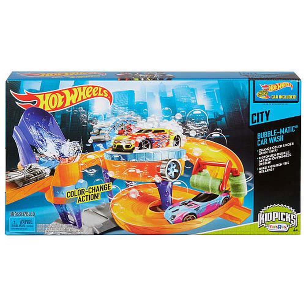 hot wheels bubble matic car wash