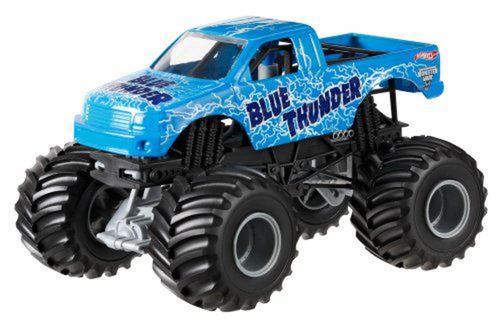 hot wheels monster jam blue thunder