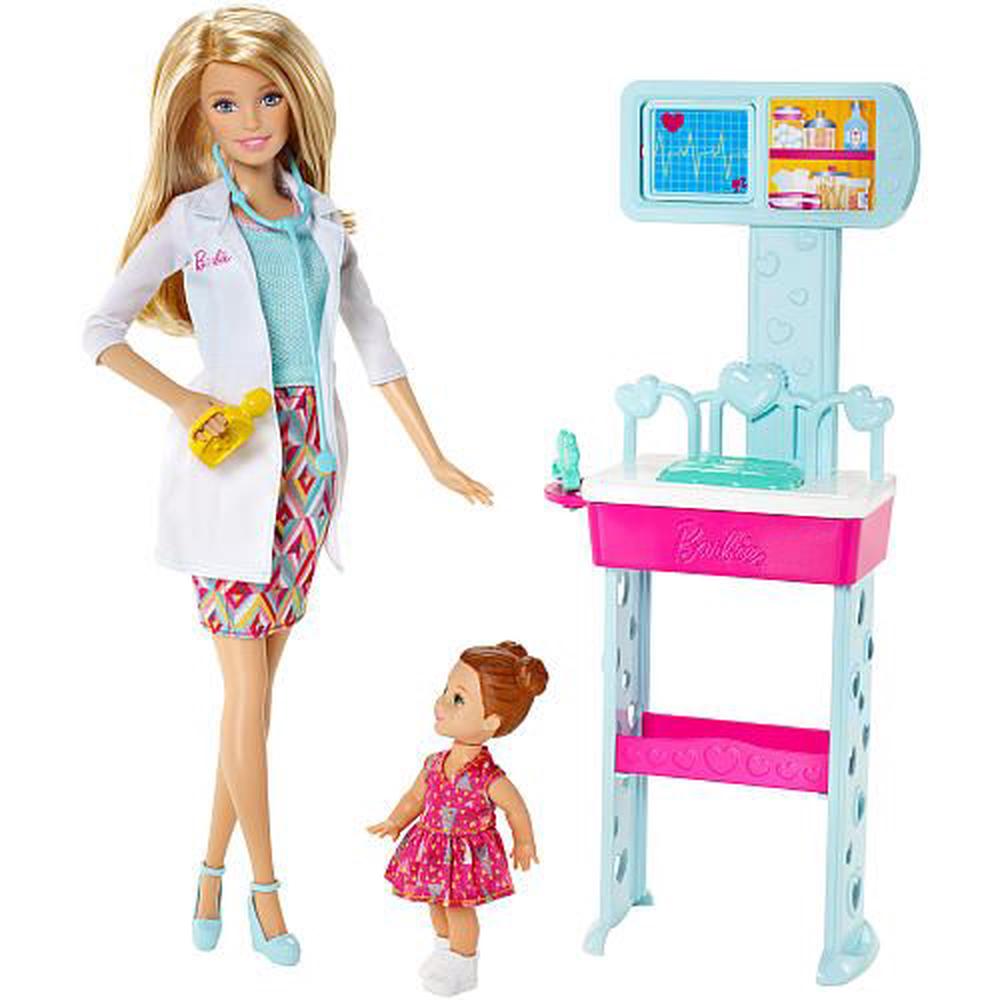 barbie pediatrician doll