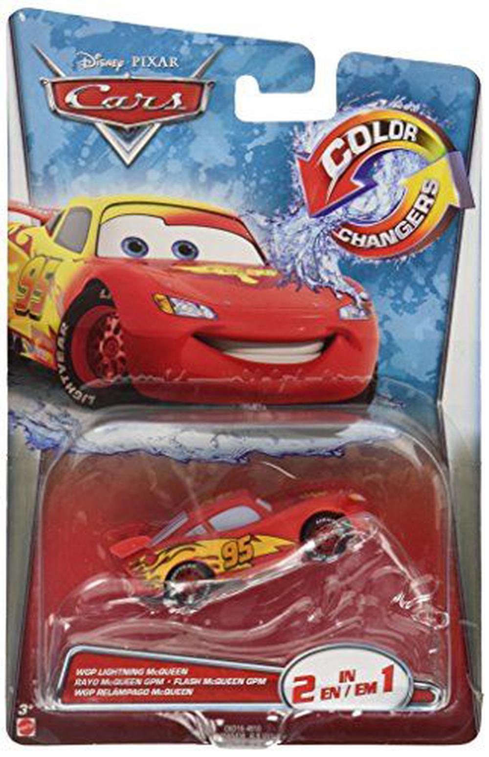 Mattel Disney/Pixar Cars, Color Changer, Lightning McQueen [Red to Yellow] Vehicle | Buy online ...