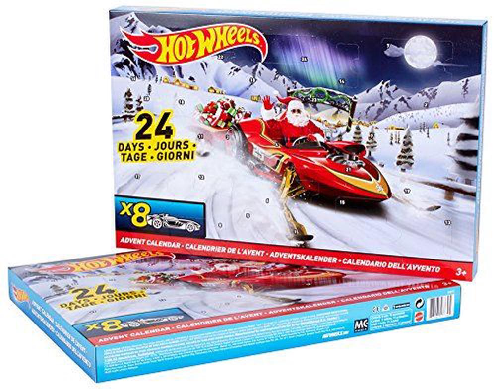 advent calendar hot wheels