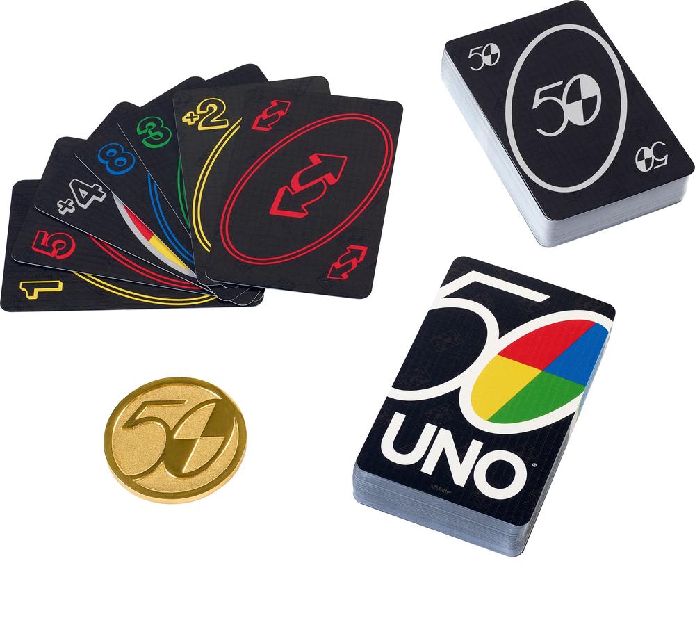 Mattel Uno Premium 50th Anniversary Edition