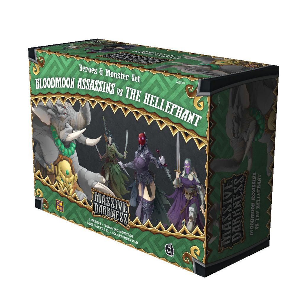 CMON Massive Darkness Complete Kickstarter Lightbringer Pledge NEW in