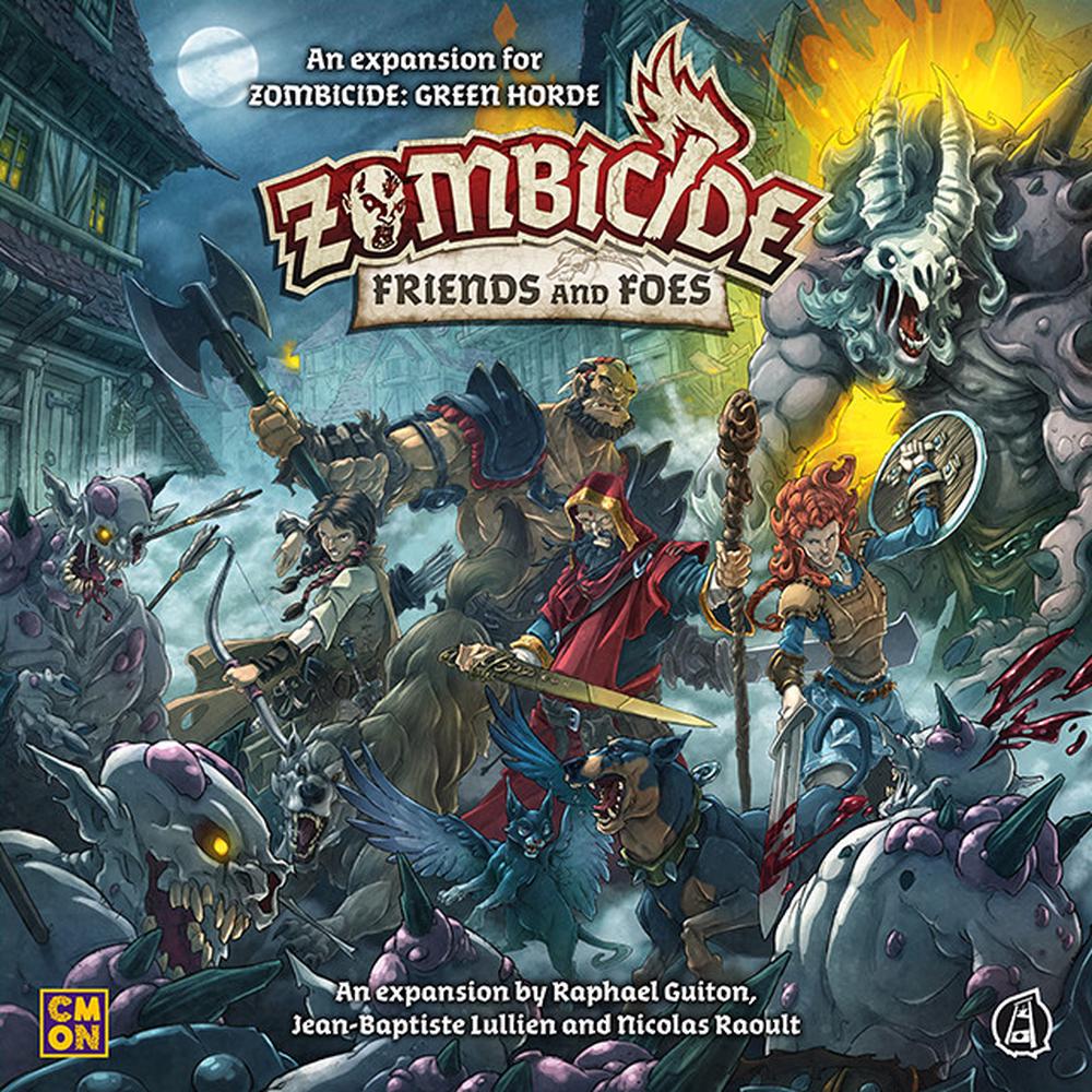 CMON Zombicide: Green Horde - Friends & Foes Board Game, 0889696007353