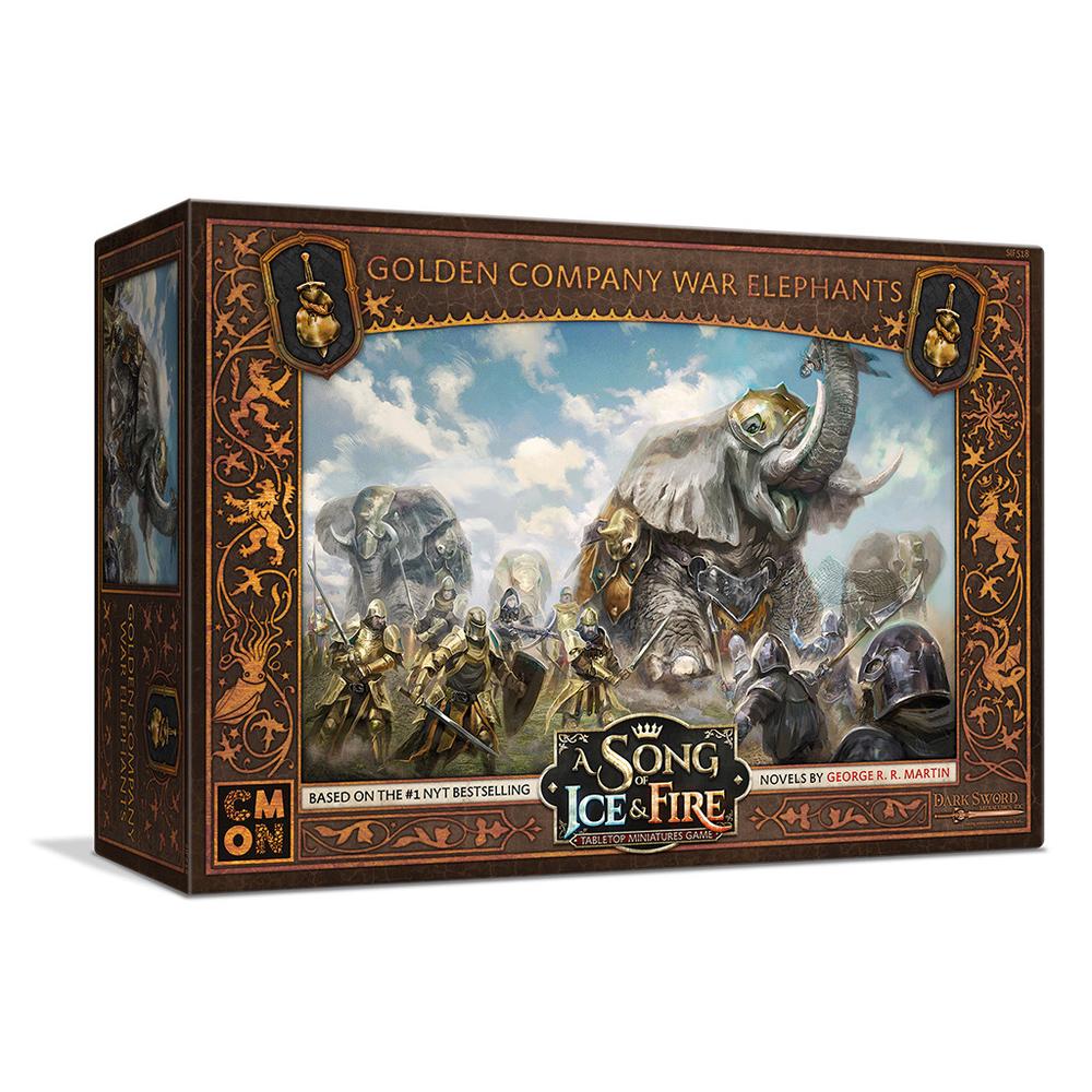 A Song of Ice and Fire TMG - Golden Company Elephants, 0889696013521