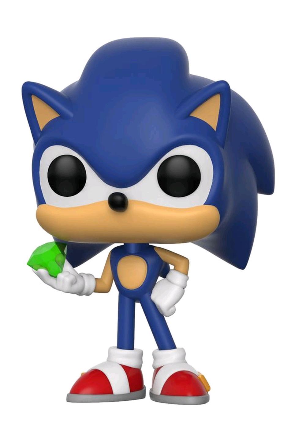 Sonic the Hedgehog - Sonic With Emerald Pop! Vinyl, 0889698201476