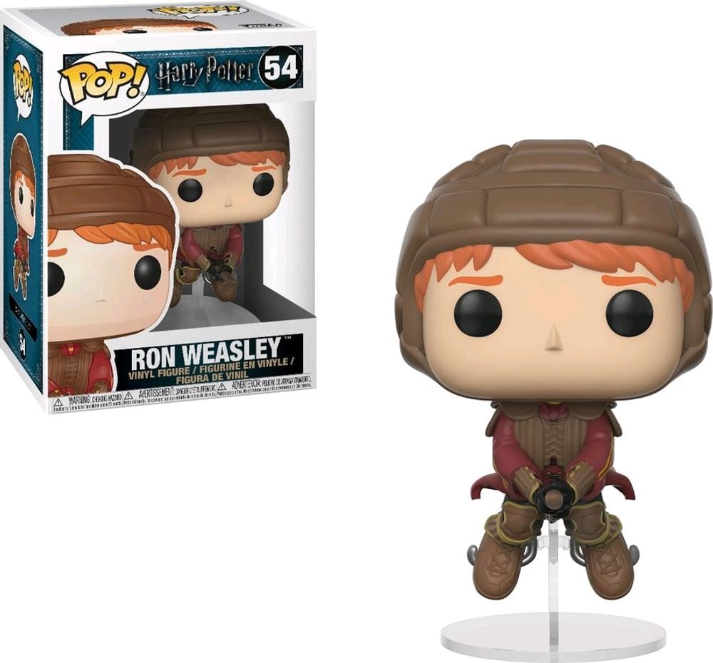 Funko Harry Potter - Ron on Broom Pop! Vinyl by Funko - ISBN: 0889698267212