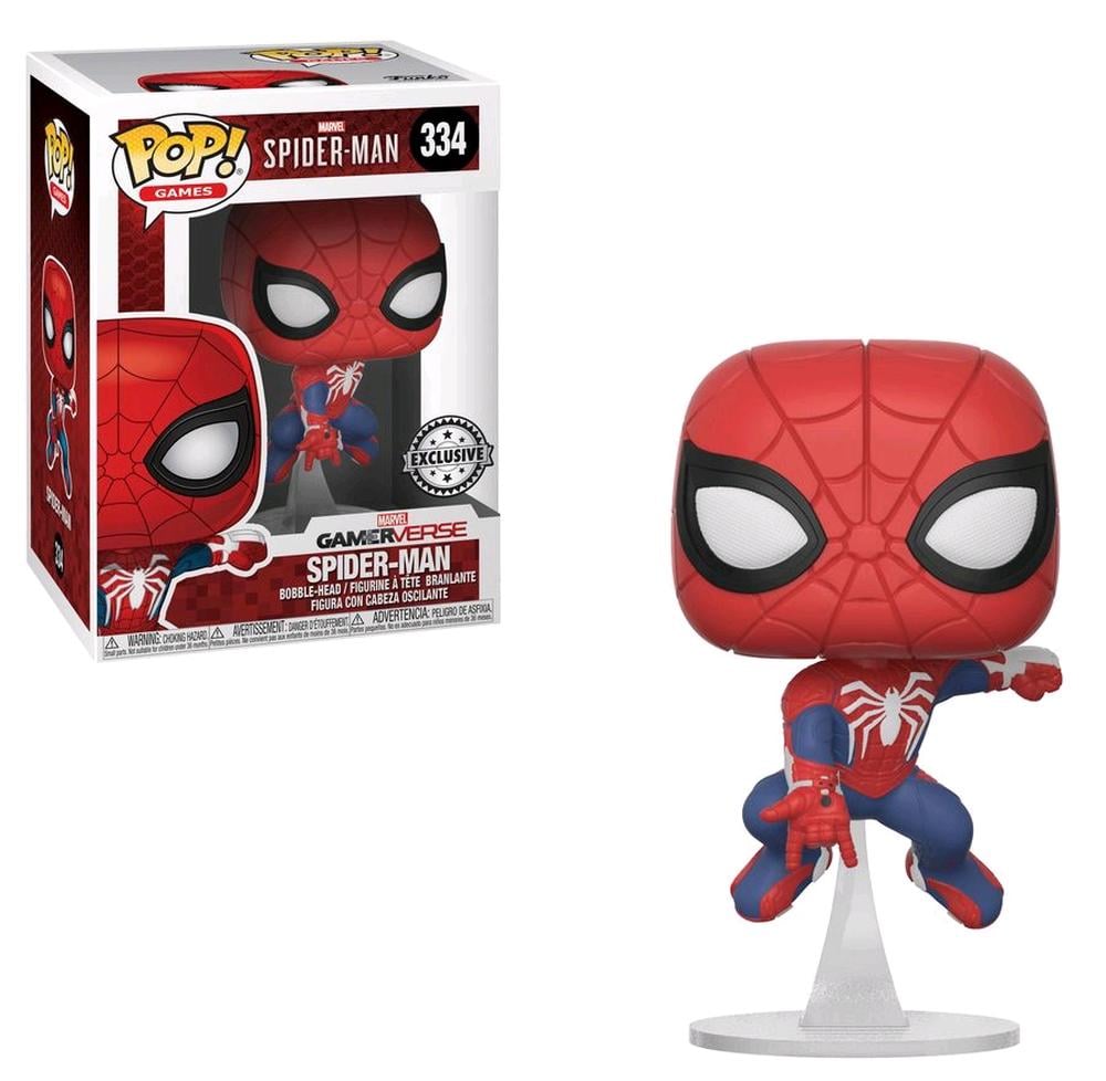 FunKo Spider-Man (Video Game 2018) - Spider-Man Swinging Pop! Vinyl ...