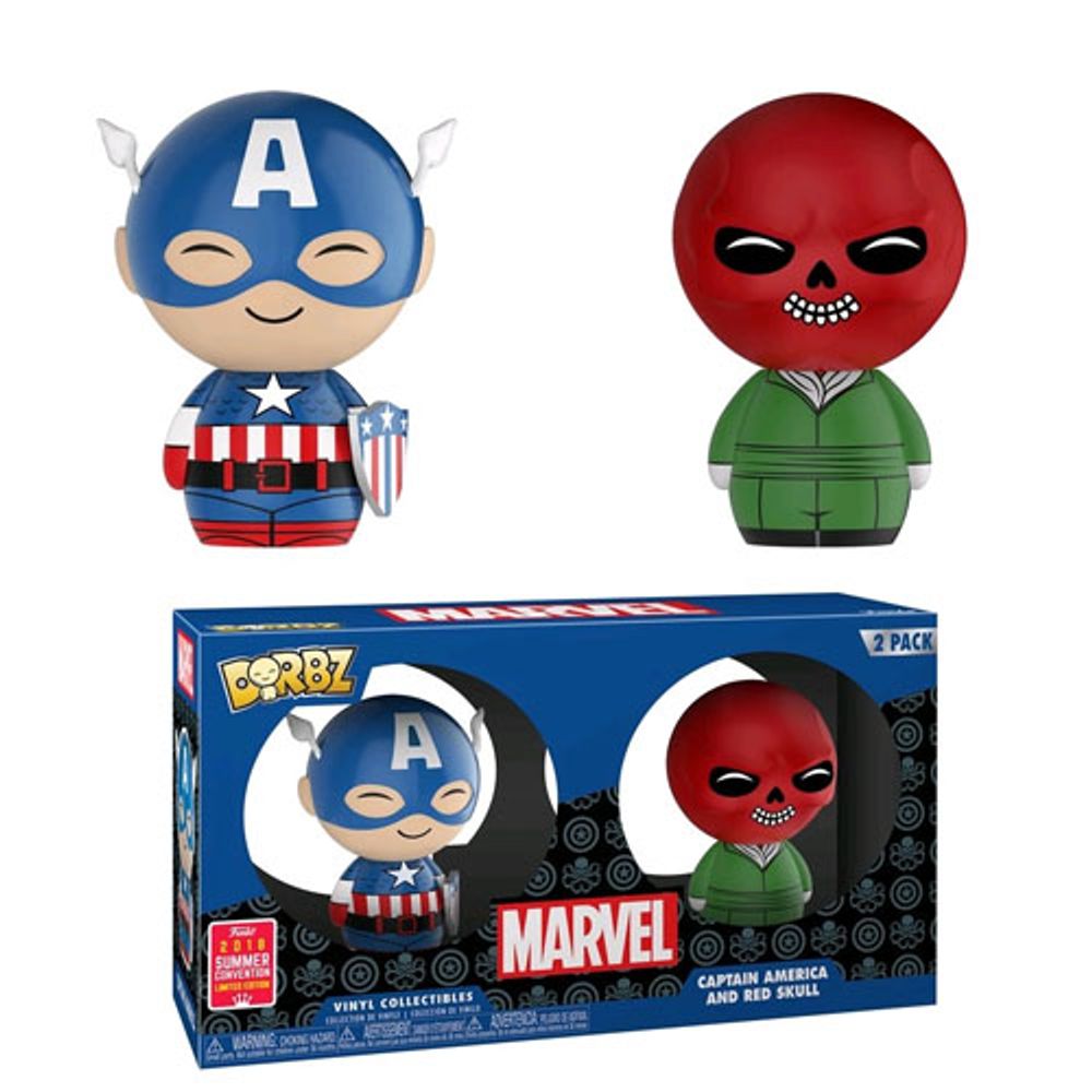 Funko Captain America - Captain America & Red Skull Dorbz 2-pack by Funko - ISBN: 0889698313520