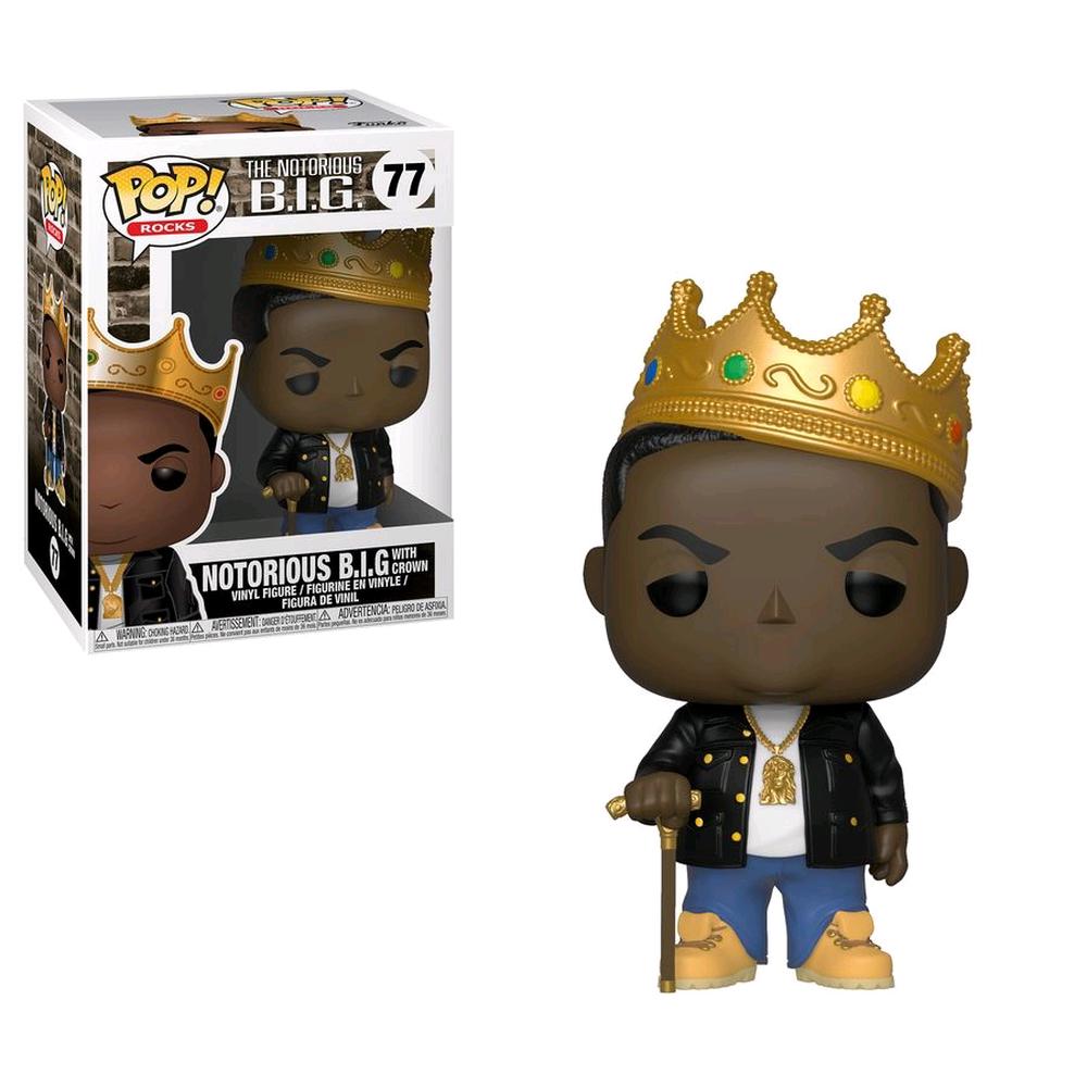 Notorious B.I.G. - Notorious B.I.G. with Crown Pop! Vinyl, 0889698315500