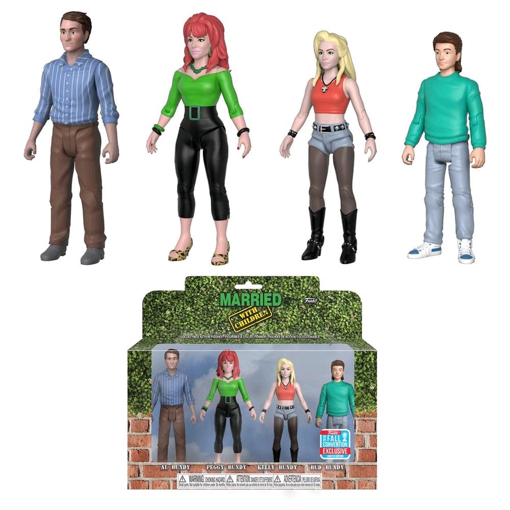 Married With Children - Bundys Action Figure 4 Pack, 0889698330046
