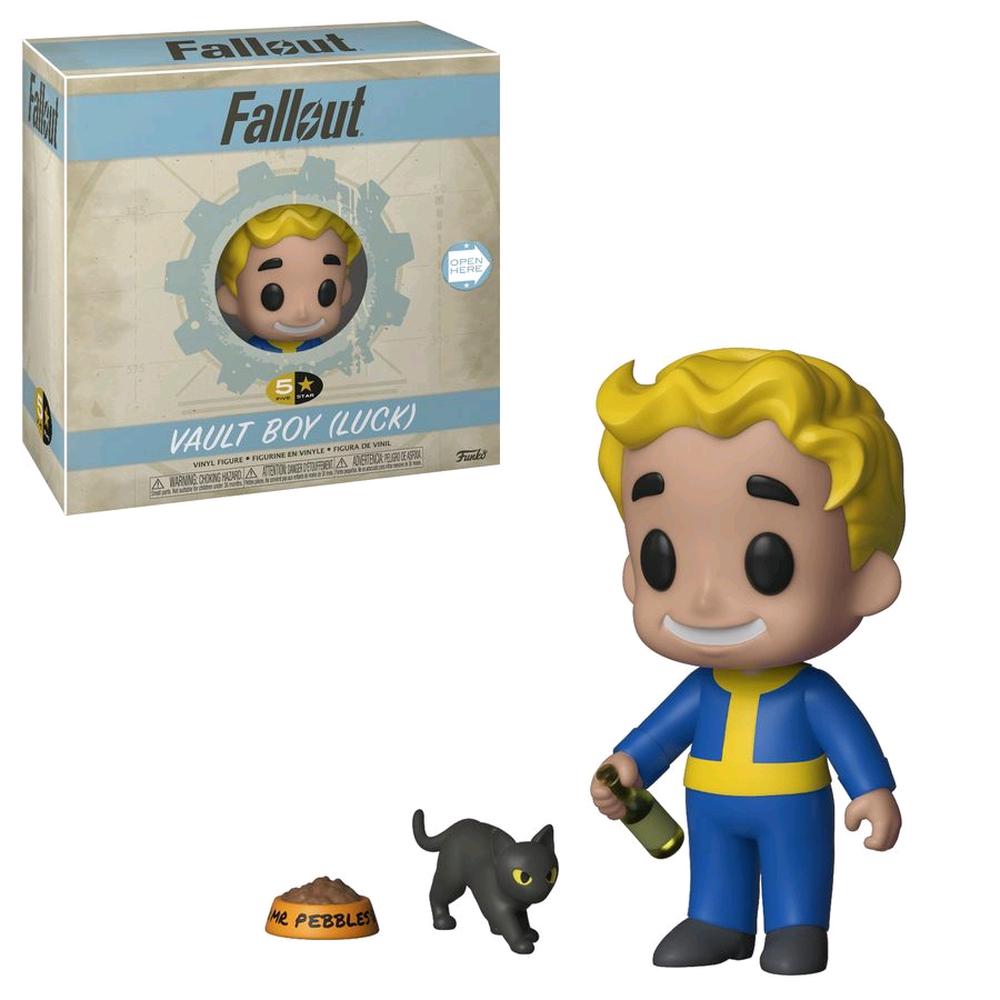 Fallout - Vault Boy (Luck) 5-Star Vinyl Figure, 0889698355308
