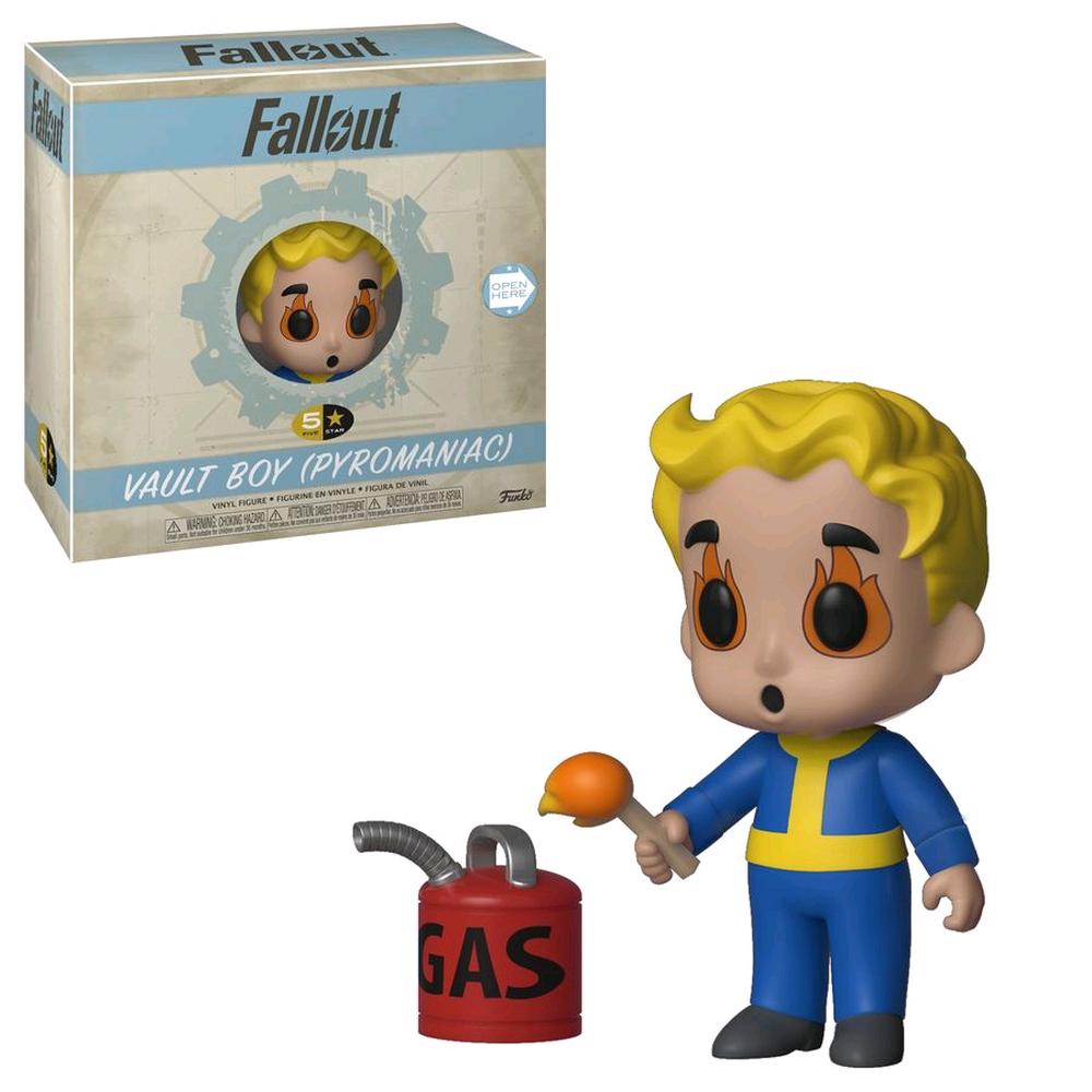 Fallout - Vault Boy (Pyromaniac) 5-Star Vinyl Figure, 0889698355339