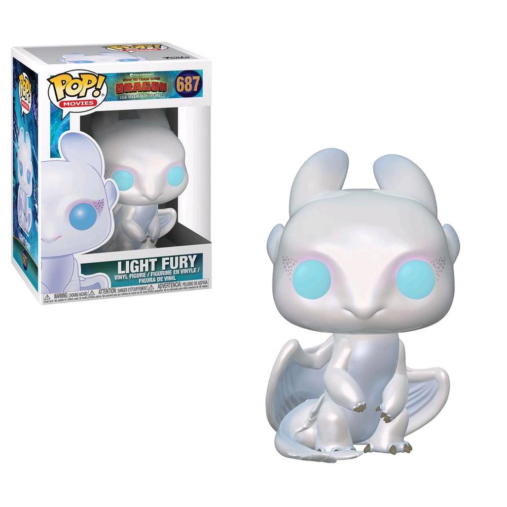 Funko How to Train Your Dragon 3: The Hidden World - Light Fury Pop! Vinyl, 0889698363693