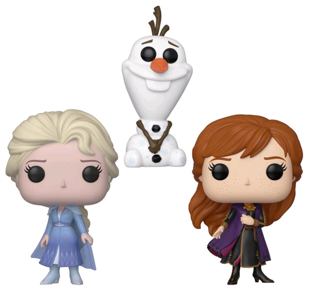 FunKo Frozen II - Elsa, Olaf & Anna Pop! Vinyl, 3 Pack | Buy online at ...