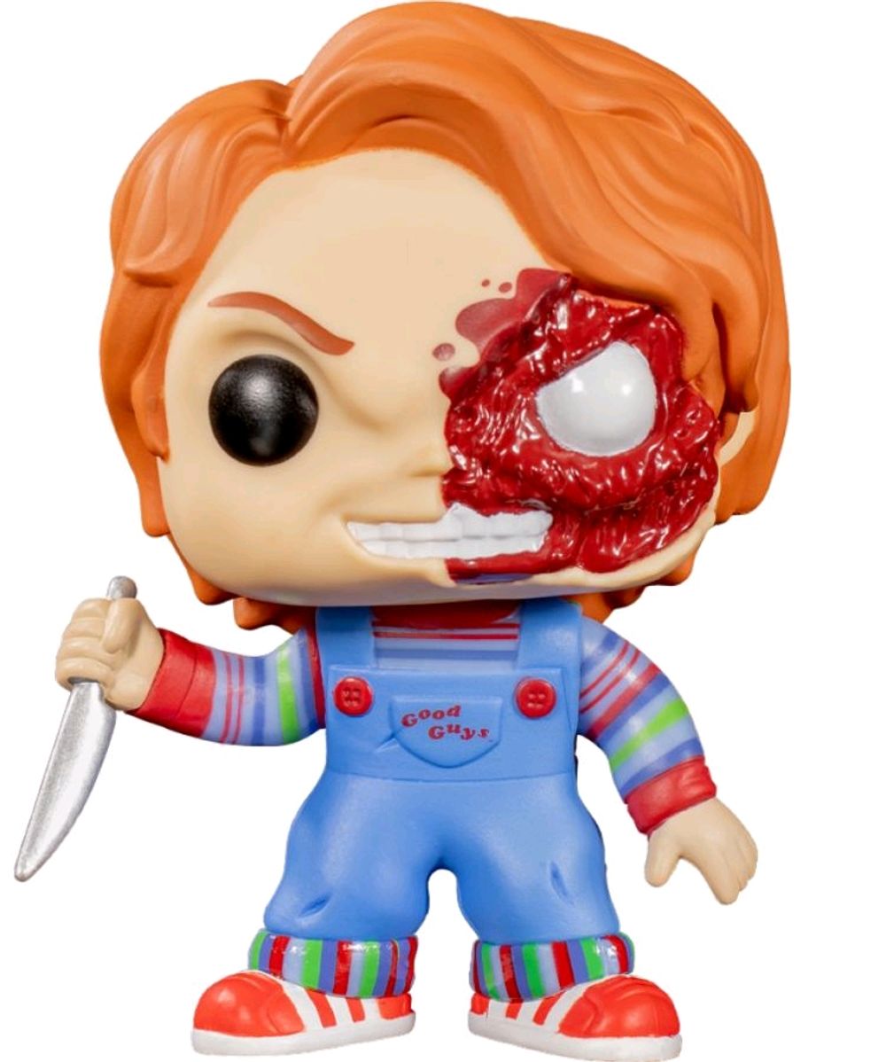 Funko Child's Play - Chucky Half Battle Damaged Pop! Vinyl by Funko - ISBN: 0889698430326
