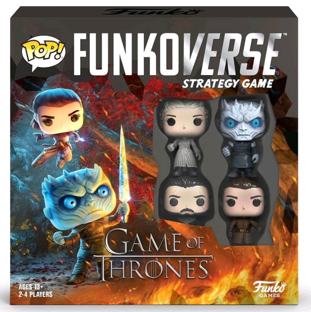 Funkoverse - Game of Thrones 100 Board Game, 4 Pack, 0889698460606