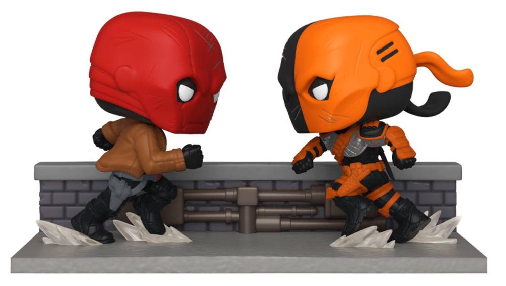 Funko DC Comics - Red Hood vs Deathstroke Comic Moment Pop! Vinyl, 0889698488860