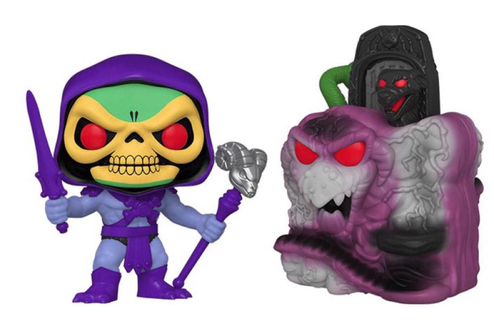 Funko Masters of the Universe - Snake Mountain With Skeletor Pop! Town, 0889698514699