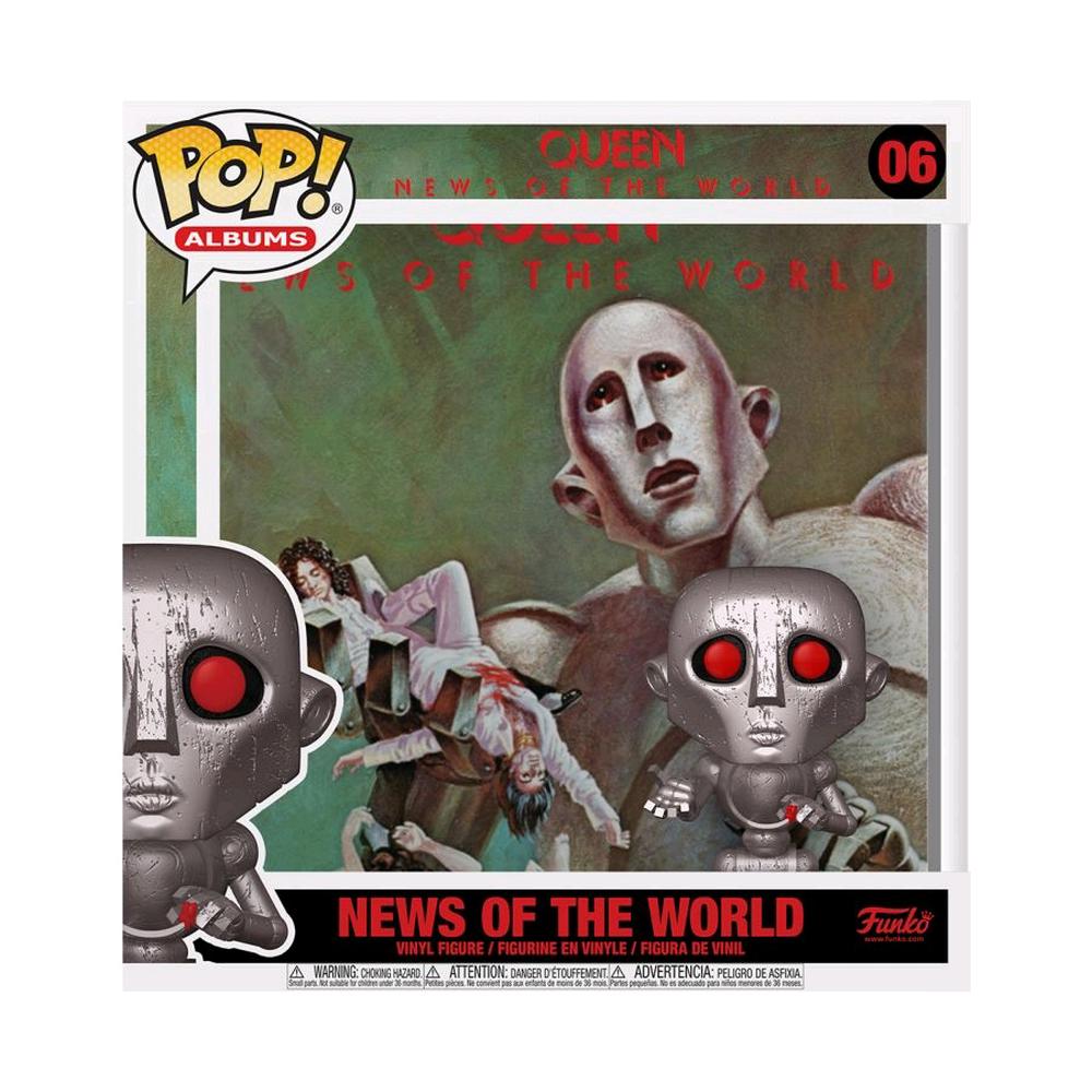 Funko Queen - News Of The World Metallic Pop! Album, 0889698530811