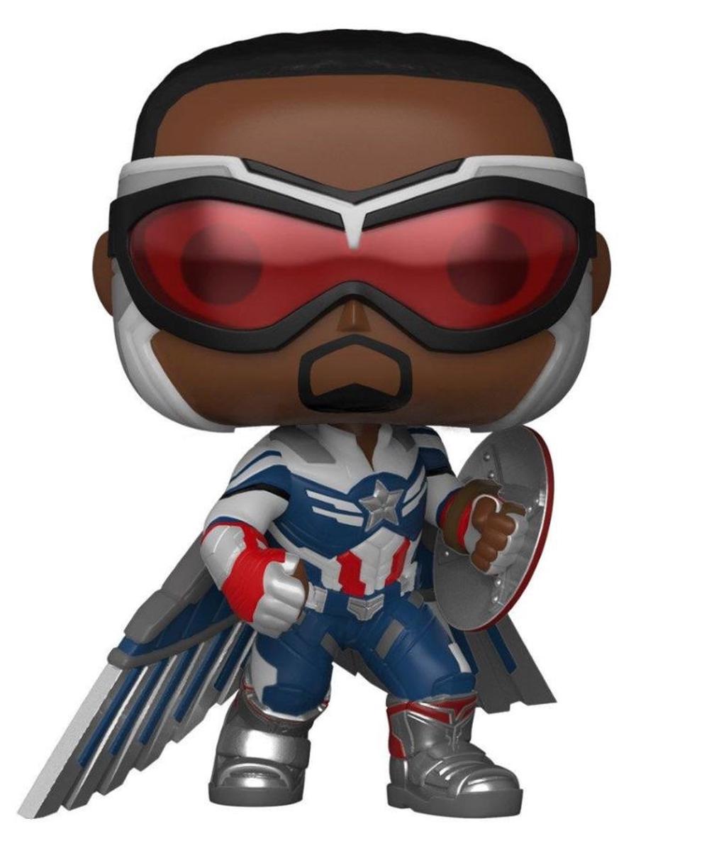 The Falcon and the Winter Soldier - Captain America Pose Pop! Vinyl, 0889698542814