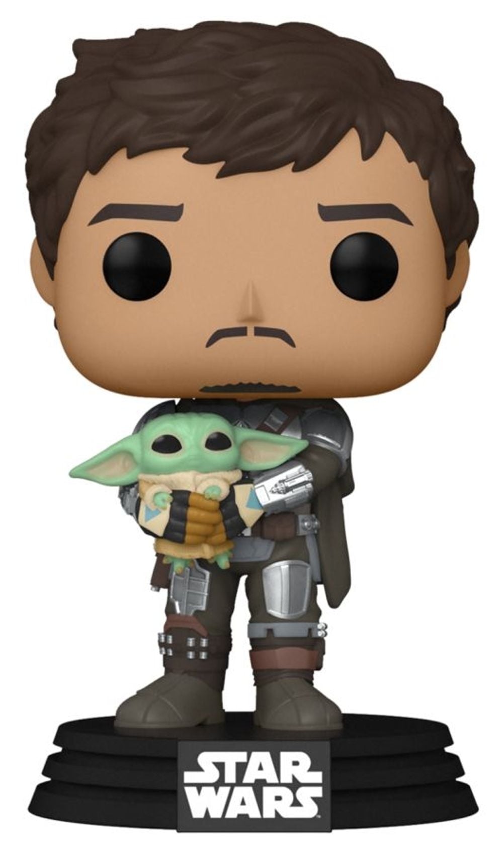 Funko Star Wars: The Mandalorian - Mandalorian With Grogu Pop! Vinyl by Funko - ISBN: 0889698545259