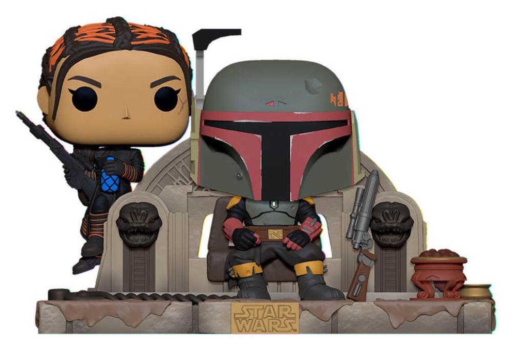 Funko Star Wars: The Mandalorian - Boba Fett & Fennec Shand Pop! Moment, 0889698583916