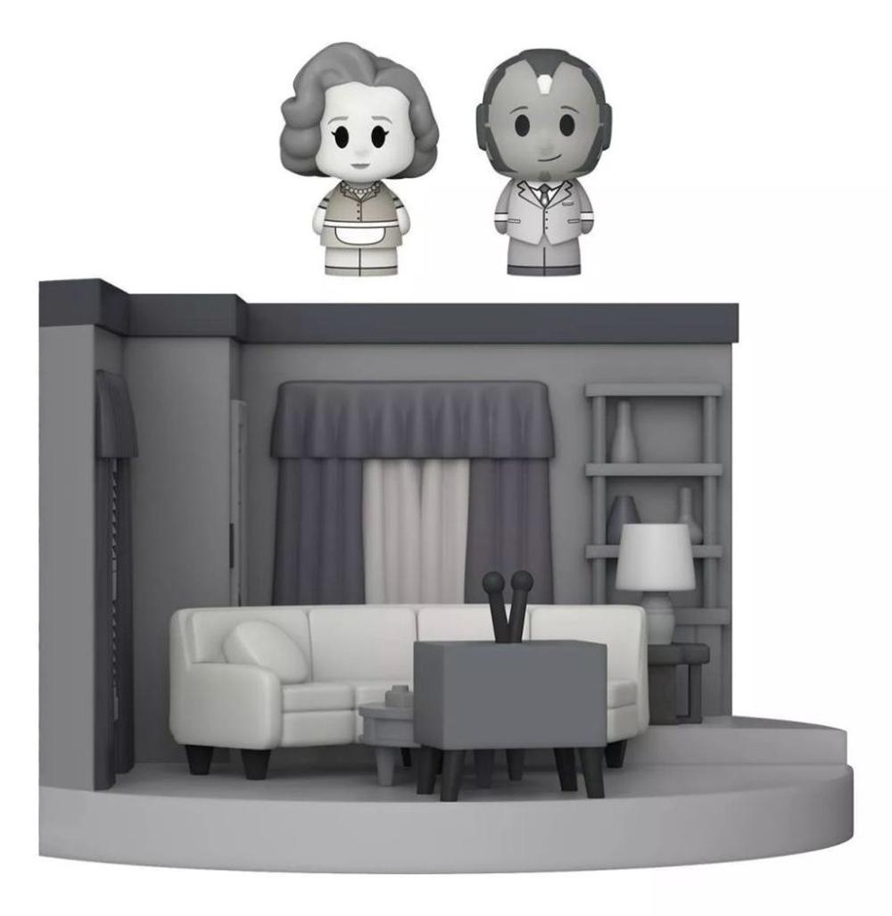 WandaVision - 1950's Wanda & Vision Mini Moment, 0889698606646