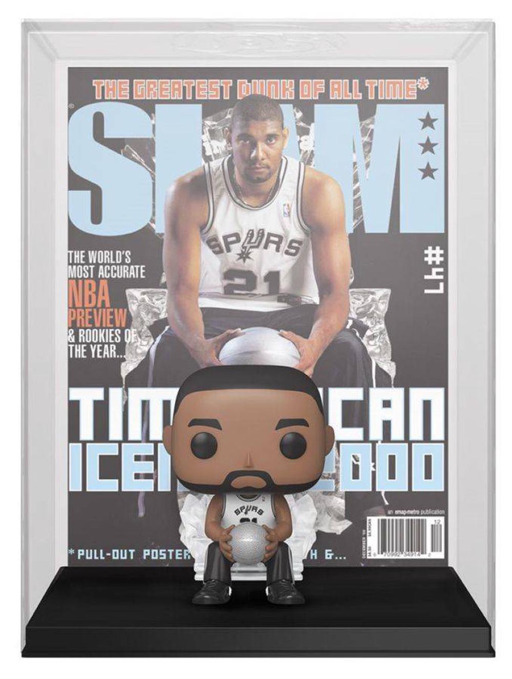 NBA: SLAM - Tim Duncan Pop! Magazine Cover, 0889698614627