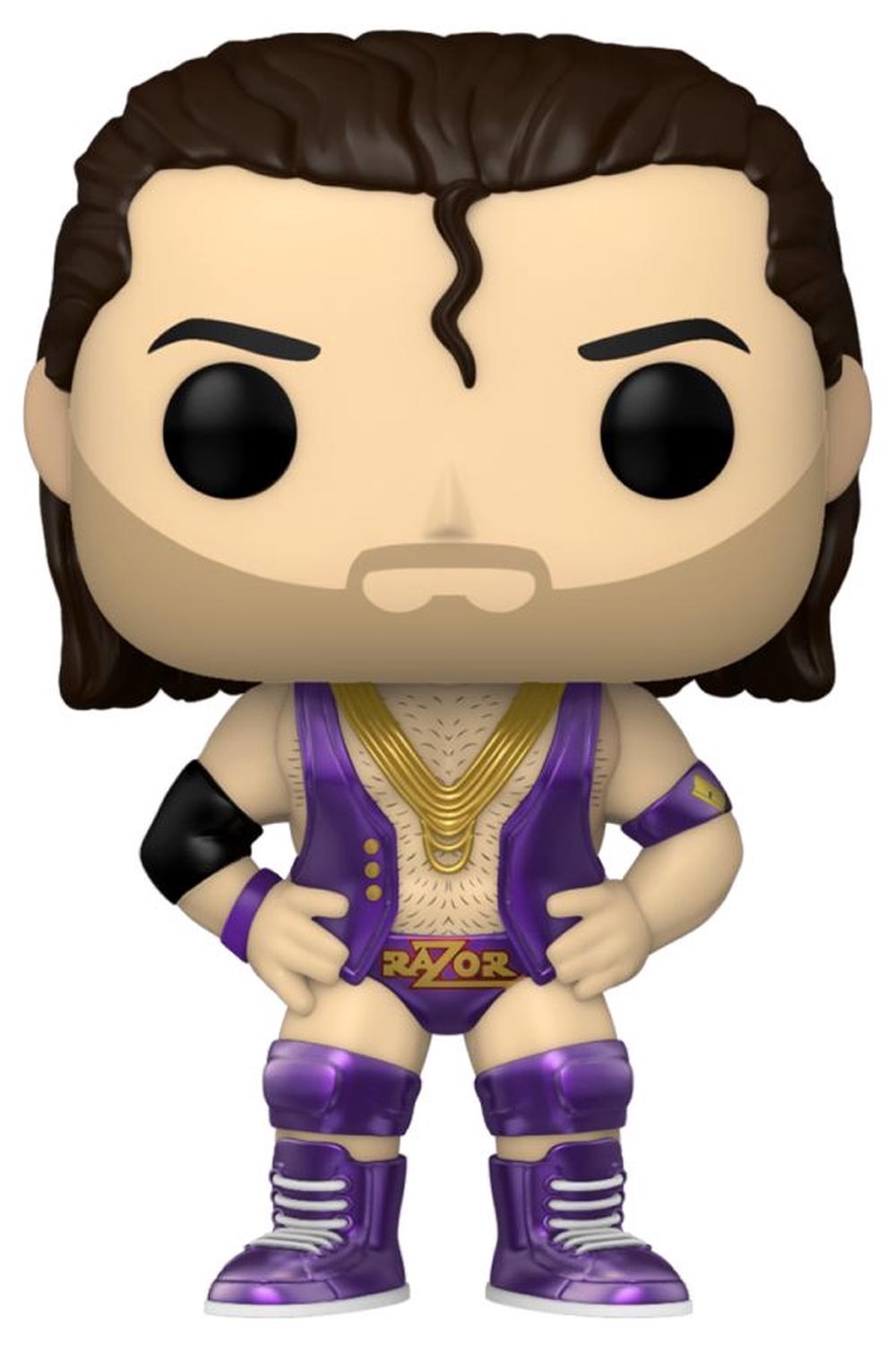 Funko WWE - Razor Ramon Purple Pop! Vinyl, 0889698623728
