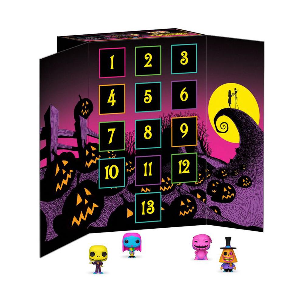 The Nightmare Before Christmas - 13 Day Black Light Countdown Calendar, 0889698639590