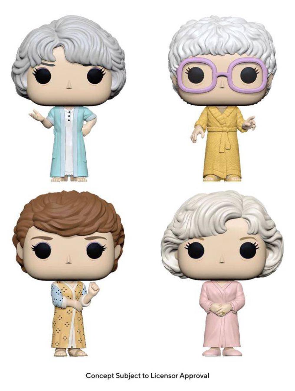Funko Golden Girls - Golden Girls In Robes Pop! Vinyl, 4 Pack, 0889698664516