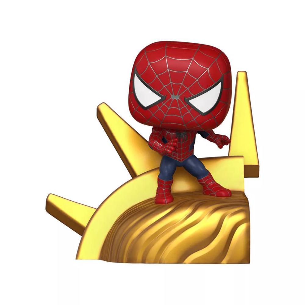 Funko SpiderMan: No Way Home - SpiderMan 2 Build-A-Scene Pop! Deluxe, 0889698683883