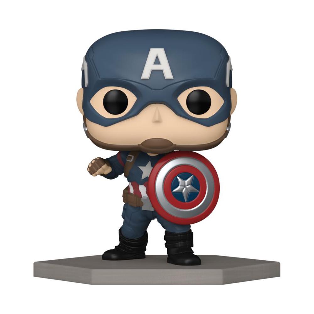 Captain America 3: Civil War - Captain America Build-A-Scene Pop! - 3.95 Inch, 0889698701013