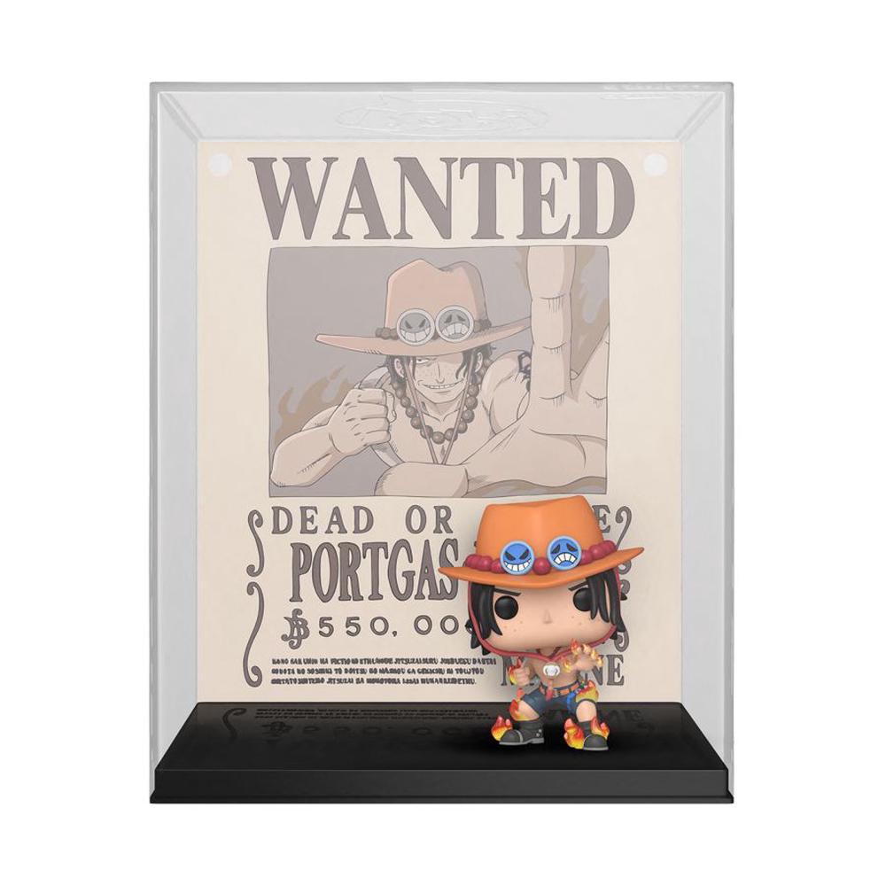 One Piece - Portgas D Ace Wanted Pop! Cover - 4.2 Inch, 0889698702768