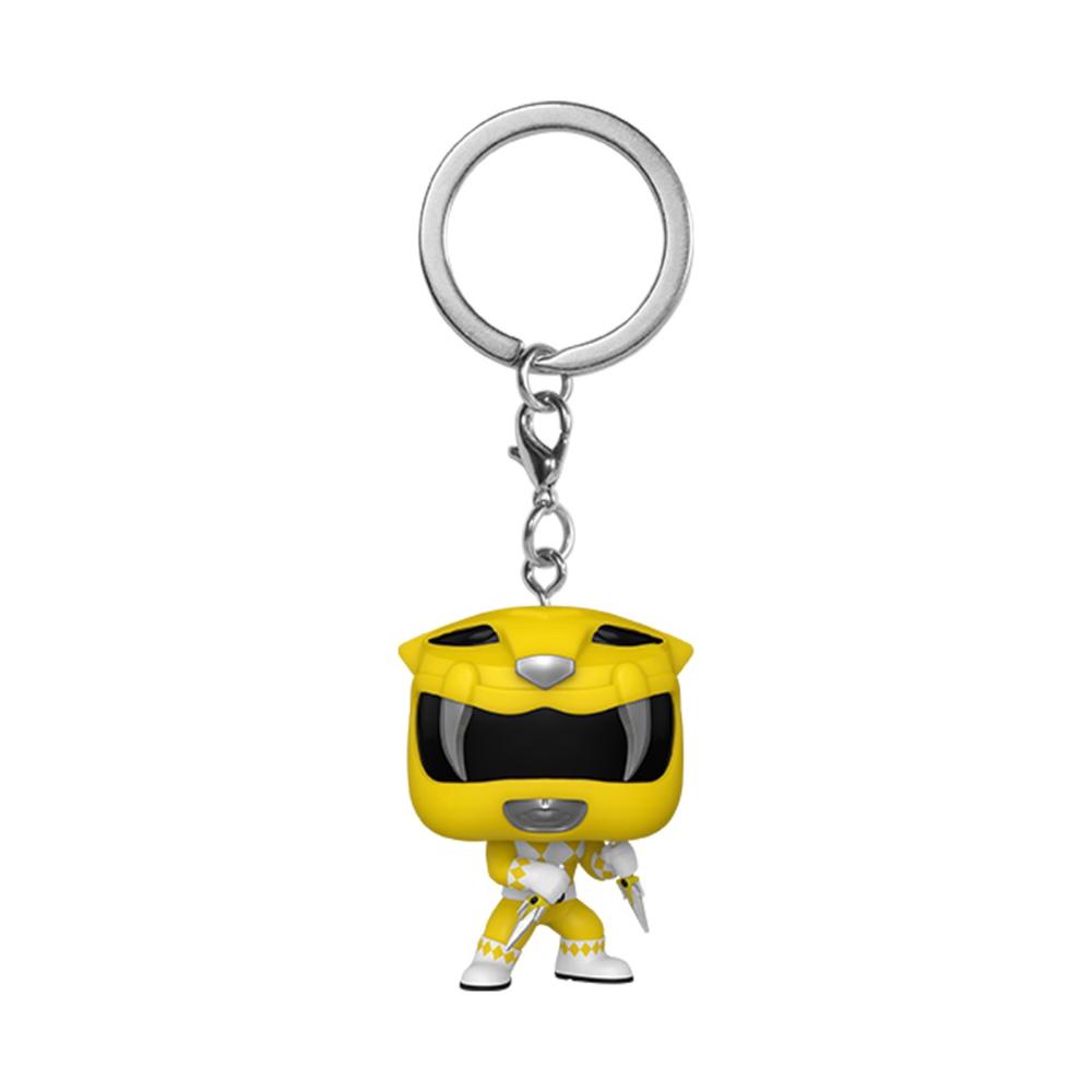 Funko Power Rangers 30th - Yellow Ranger Pop! Keychain, 0889698721530