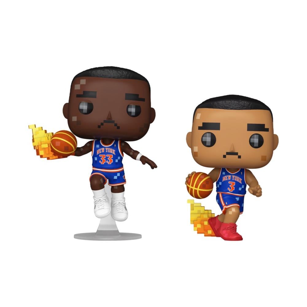 Funko NBA JAM: Knicks - Patrick Ewing & John Starks 8-Bit Pop!, 2 Pack - 4 Inch by Funko - ISBN: 0889698722858