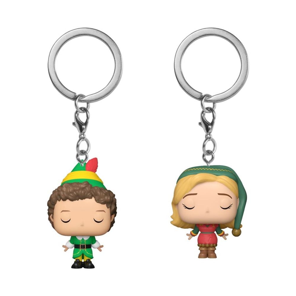Funko Elf - Buddy & Jovie Pop! Keychain, 2 Pack - 4 Inch by Funko - ISBN: 0889698739214