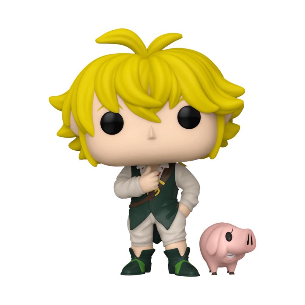 Funko Seven Deadly Sins - Meliodas w/ Hawk Pop! - 4 Inch, 0889698755412