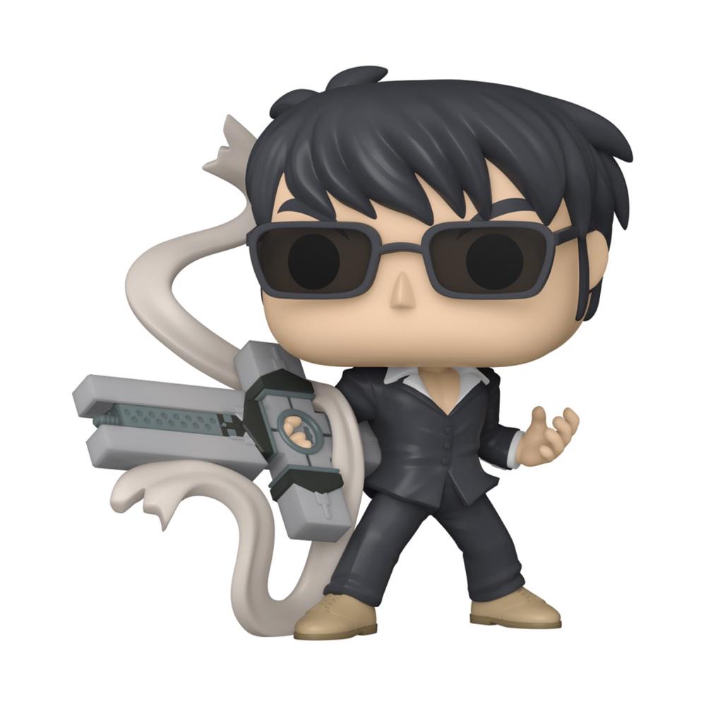 Trigun - Nicholas Wolfwood w/ Punisher Pop! - 4.2 Inch, 0889698755504