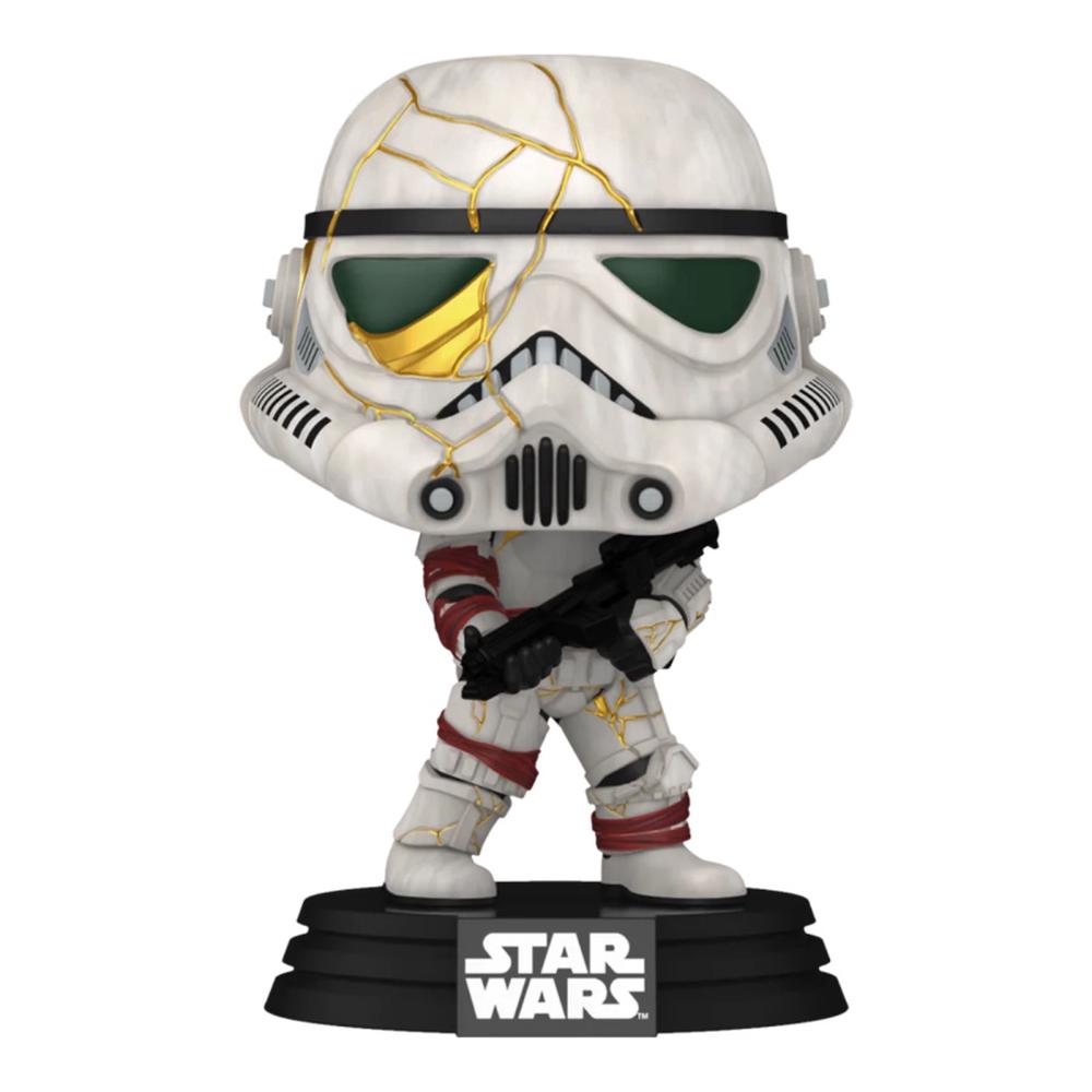 Funko Star Wars: Ahsoka (TV) - Night Trooper w/ Gold Pop!, 0889698765411